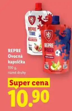 Lidl Repre ovocná kapsička nabídka