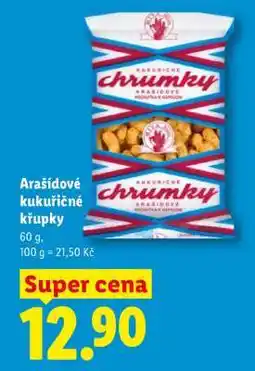 Lidl Arašídové kukuřičné křupky nabídka
