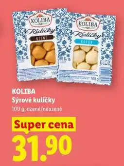 Lidl Koliba sýrové kuličky nabídka