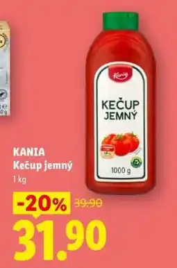 Lidl KANIA Kečup jemný nabídka