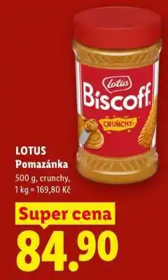 Lidl Lotus Pomazánka nabídka