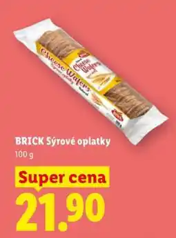 Lidl Brick sýrové oplatky nabídka