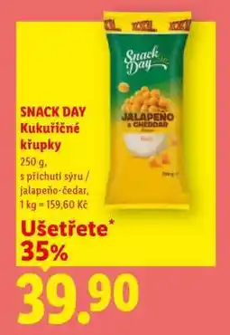 Lidl SNACK DAY KUKUŘIČNÉ KŘUPKY nabídka