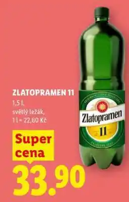 Lidl Zlatopramen 11 nabídka
