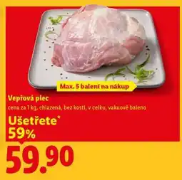 Lidl VEPŘOVÁ PLEC nabídka