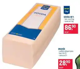 Makro Gouda 48% nabídka
