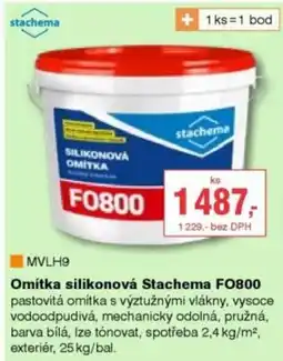 DEK Omítka silikonová Stachema FO800 nabídka