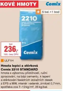 DEK Hmota lepicí a stěrková Cemix 2210 STANDARD nabídka