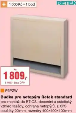 DEK Budka pro netopýry Retek standard nabídka