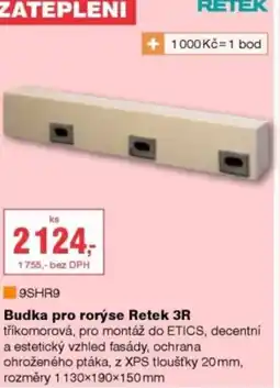 DEK Budka pro rorýse Retek 3R nabídka