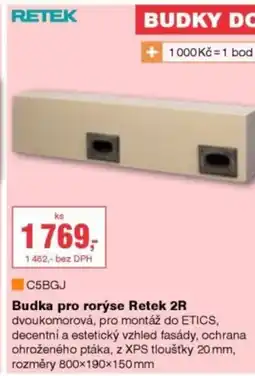 DEK Budka pro roryse Retek 2R nabídka