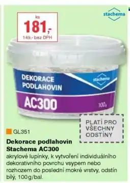 DEK Dekorace podlahovin Stachema AC300 nabídka