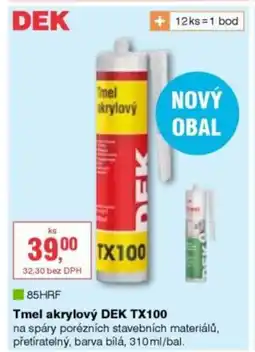 DEK Tmel akrylový DEK TX100 nabídka