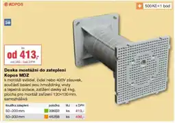 DEK Deska montážní do zateplení Kopos MDZ nabídka