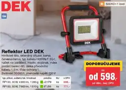 DEK Reflektor LED DEK nabídka