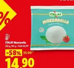 Lidl Itala mozzarella nabídka
