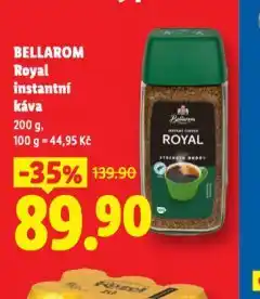 Lidl Beůůarom royal instantní káva nabídka
