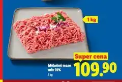 Lidl Mělněné maso mix 95% nabídka