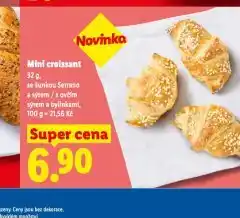 Lidl M ini croissant nabídka
