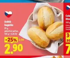 Lidl Světlá bageta nabídka