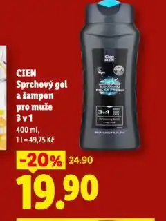 Lidl Cien sprchový gel nabídka