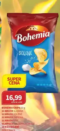 Kubík potraviny Bohemia chips nabídka