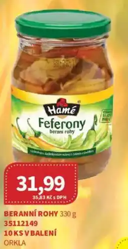 Kubík potraviny Beranní rohy nabídka