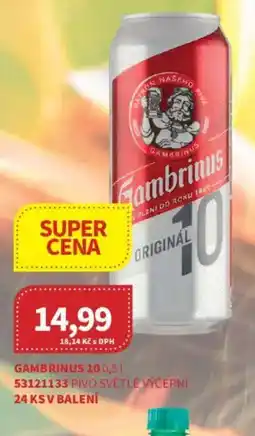 Kubík potraviny Gambrinus 10 nabídka