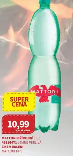 Kubík potraviny Mattoni přírodní nabídka