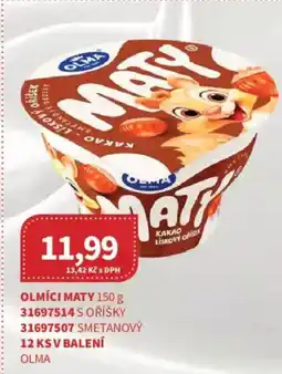 Kubík potraviny OLMA Olmíci maty nabídka