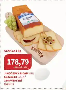 Kubík potraviny MADETA Jihočeský eidam 45% nabídka