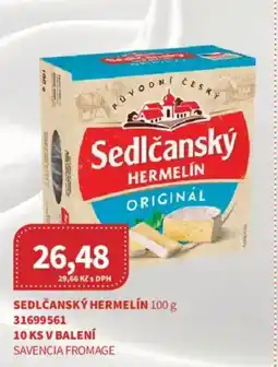 Kubík potraviny Sedlčanský hermelín nabídka