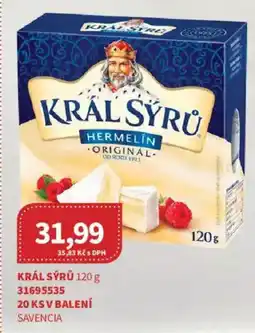 Kubík potraviny Král sýrů nabídka