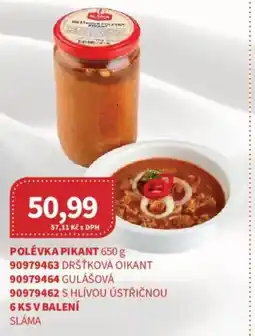 Kubík potraviny Polévka pikant Sláma nabídka