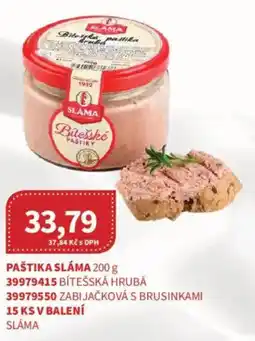 Kubík potraviny Paštika Sláma nabídka
