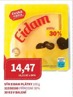 Kubík potraviny Sýr eidam plátky nabídka