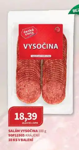 Kubík potraviny Salám vysočina nabídka