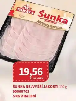 Kubík potraviny Šunka nejvyšší jakosti nabídka