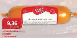 Kubík potraviny Játrová paštika nabídka