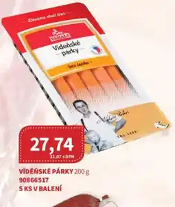 Kubík potraviny Vídeňské párky nabídka