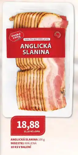 Kubík potraviny Anglická slanina nabídka
