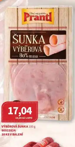 Kubík potraviny Výběrová šunka nabídka