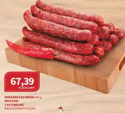 Kubík potraviny Maďarská klobása nabídka