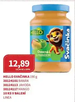 Kubík potraviny Hello svačinka nabídka