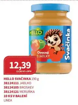 Kubík potraviny Hello svačinka nabídka