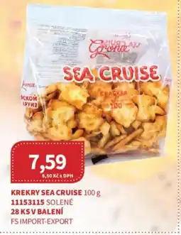 Kubík potraviny Krekry Sea cruise nabídka