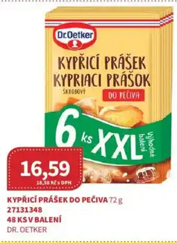 Kubík potraviny DR. OETKER Kypřicí prášek do pečiva nabídka
