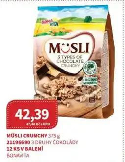 Kubík potraviny BONAVITA Müsli crunchy nabídka