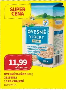 Kubík potraviny BONAVITA Ovesné vločky nabídka