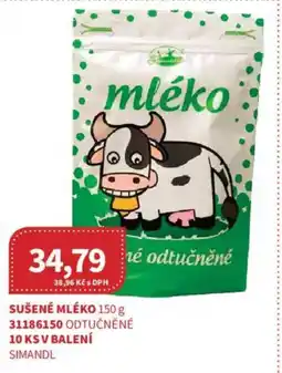 Kubík potraviny Sušené mléko nabídka